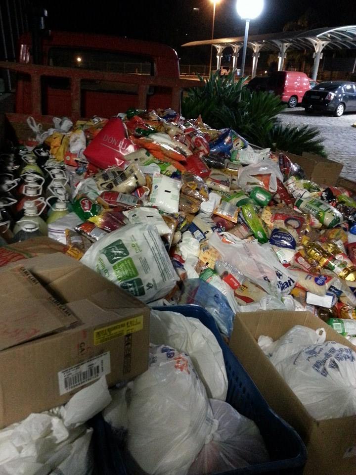 Campanha arrecada 2 toneladas de alimentos para a Fundação Lucas Araújo