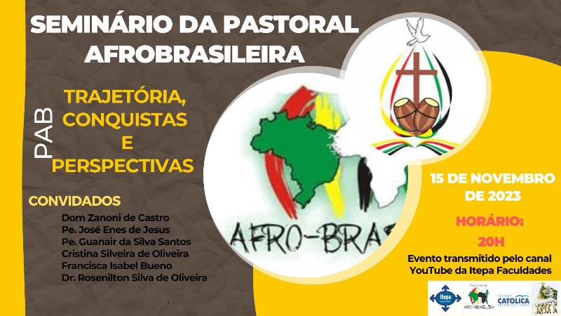 Mês da Consciência negra: grupo de Estudos Teologia e Negritude promove Seminário