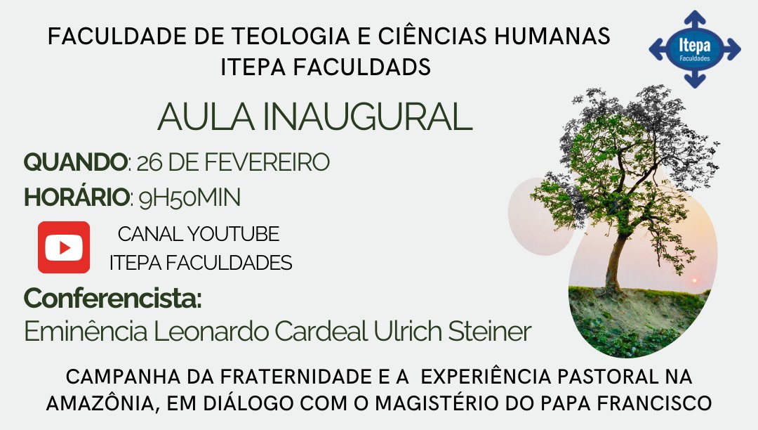 Transmissão ao vivo da Conferência do Cardeal Leonardo Ulrich Steiner
