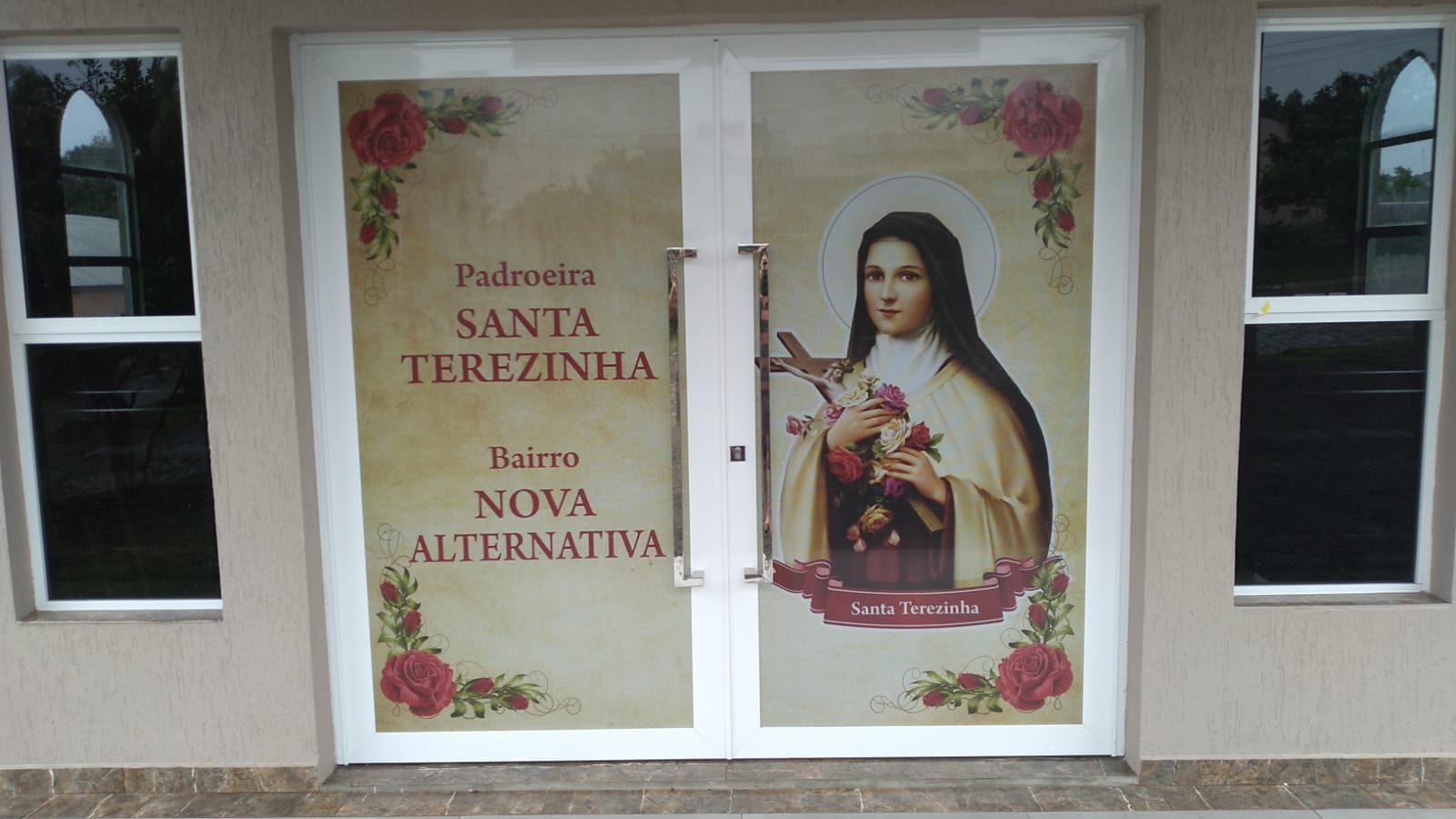 Inauguração e bênção da Igreja Santa Terezinha na Paróquia Cristo Rei em Marau