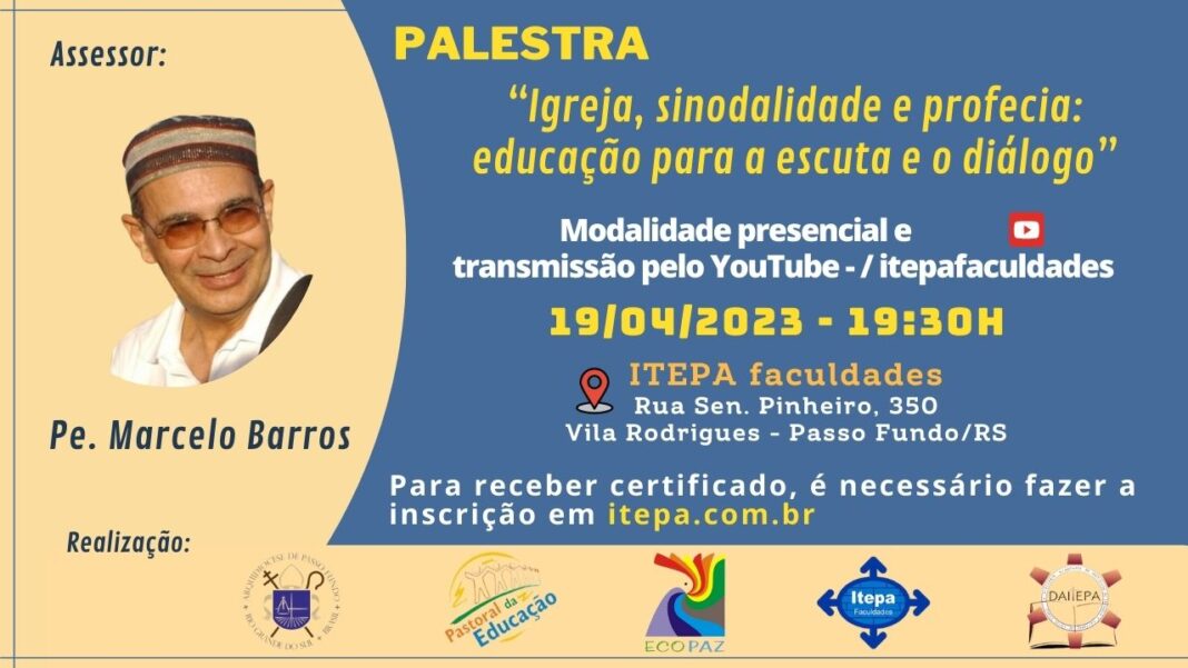 IGREJA, SINODALIDADE E PROFECIA: POR UMA EDUCAÇÃO DA ESCUTA E DO DIALOGO
