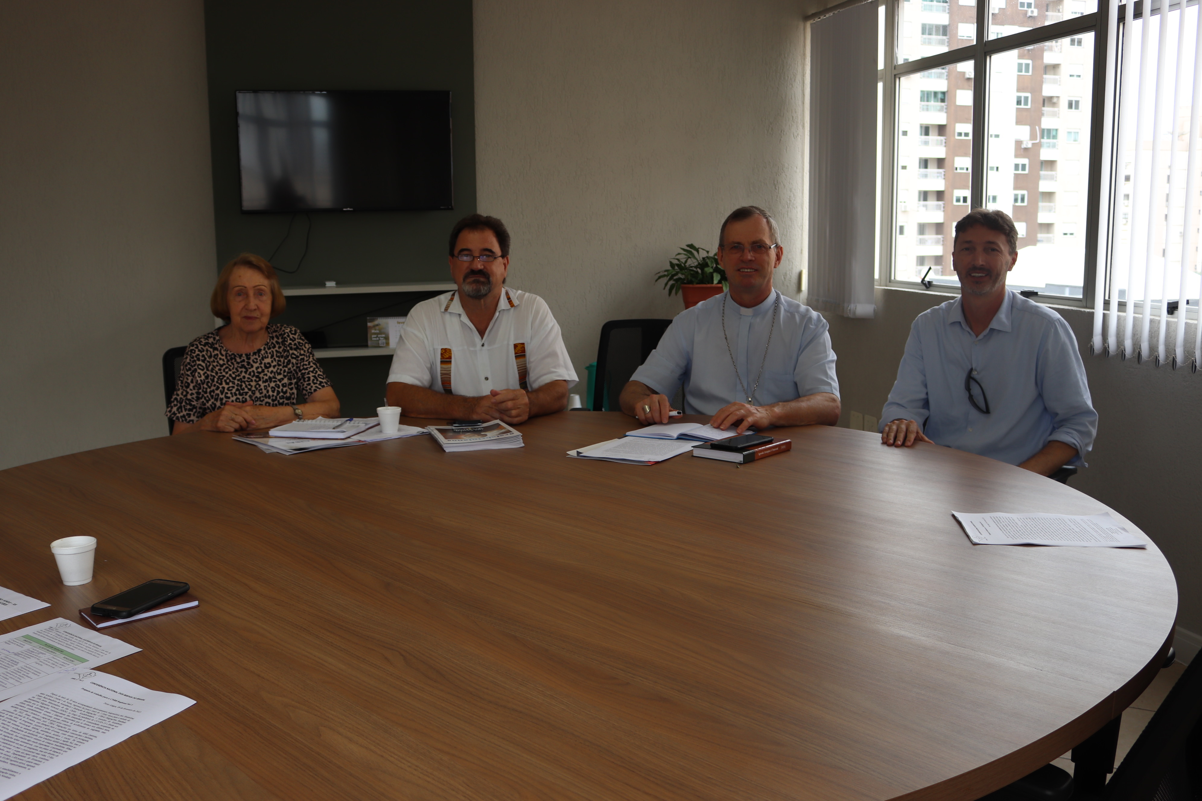 Atual Coordenador da Pastoral do Migrante CNBB Regional Sul3, fez visita à Arquidiocese de Passo Fundo.