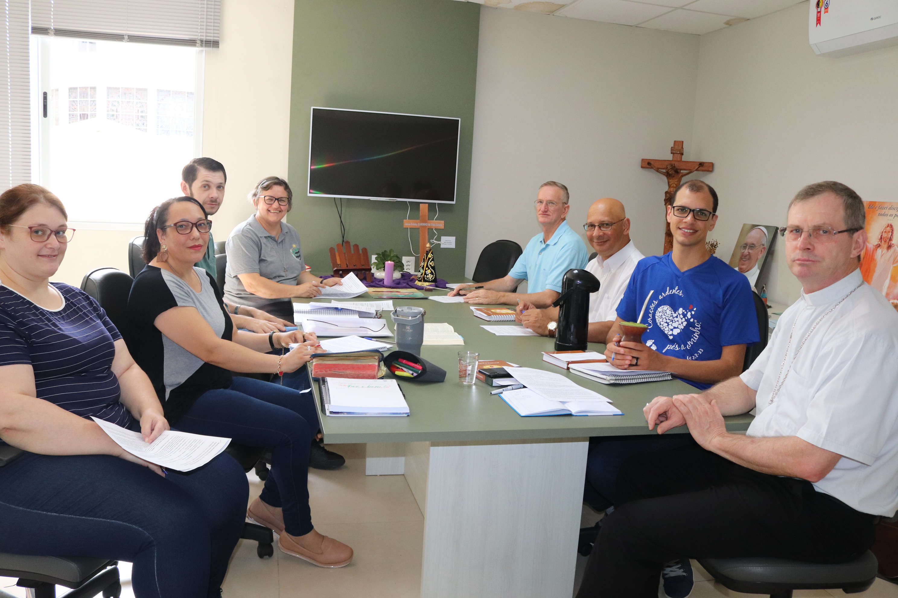  Coordenação da AB-C-IVC da Arquidiocese de Passo Fundo, se reúne para pensar as atividades do ano 