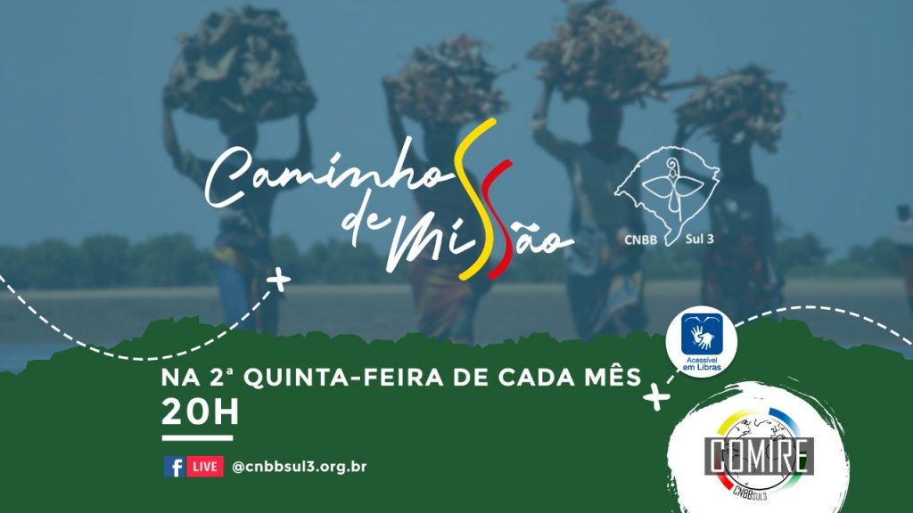 COMIRE inicia série de lives Caminhos de Missão na próxima quinta, 8 de abril