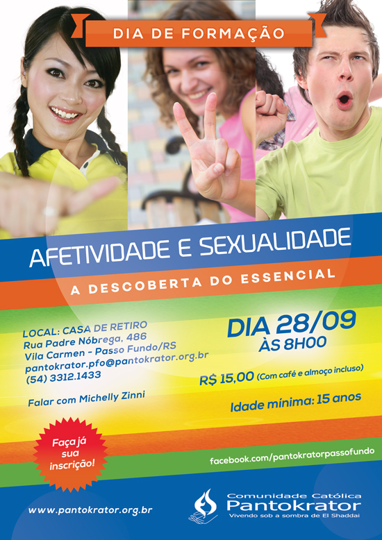 Comunidade Pantokrator promove formação para jovens